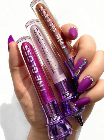 Jeffree Star Cosmetics The Gloss Lip Gloss Collection Glitter Fantasy and Extreme Shine Birthday Holiday Christmas Gift Box