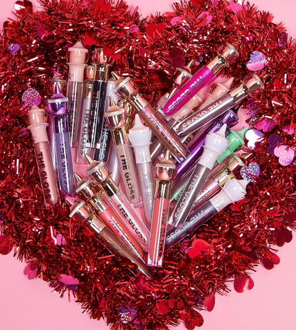 Jeffree Star Cosmetics The Gloss Lip Gloss Collection Glitter Fantasy and Extreme Shine Birthday Holiday Christmas Gift Box