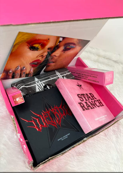 Bundle of 3 Mini Eyeshadow Palettes Star Ranch, Weirdo & Mini Controversy + The Gloss Let Me Be Perfectly Clear + Free Gift