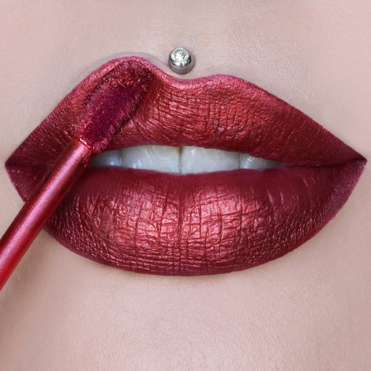 Velour Liquid Lipstick - Poinsettia